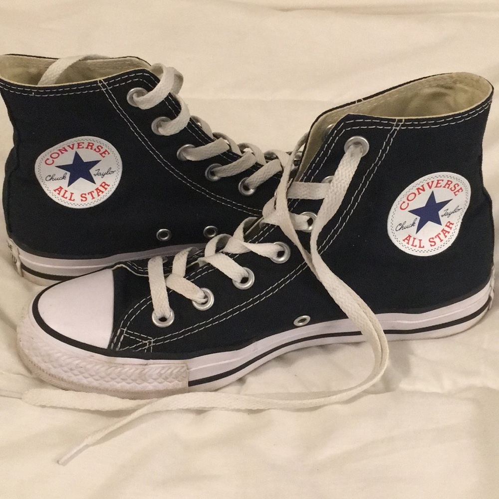 Black High top Converse
